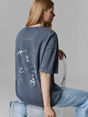 MARK FORMELLE Футболка 604919 112953 ACID WASH на железе +печать2