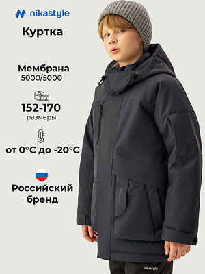 NIKASTYLE Куртка 605066 4з6526 графит