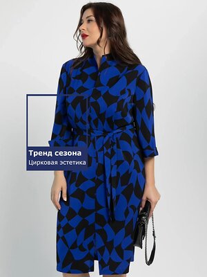 LT Collection Платье 605181 П16157-9М Синий