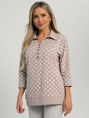 LT Collection Блуза 605313 Б16210-18М Бежевый