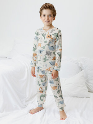 CROCKID Пижама 605356 К 1561 молочный