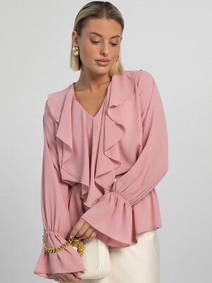 LT Collection Блуза 605562 Б16233-8М Розовый
