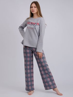 Malina Пижама 605657 29980 серый