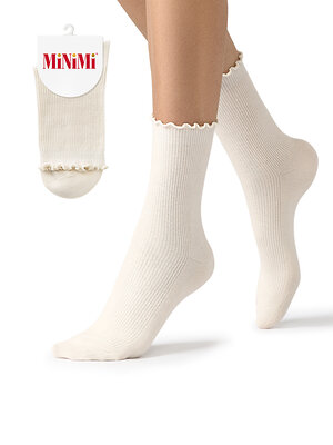 Minimi Носки 605674 MINI TREND 4220 Avorio (Молочный)