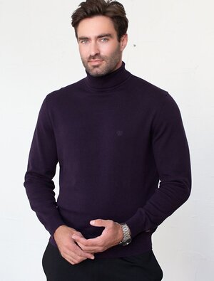 VILATTE Свитер 606079 U34.002 баклажан