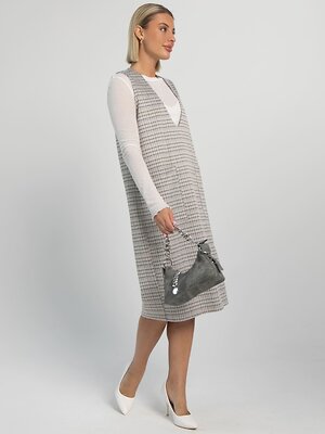 LT Collection Сарафан 606105 П16216-9М Белый