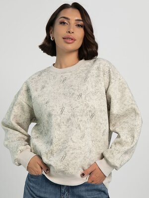 LT Collection Свитшот 606653 Б16335-20М Бежевый