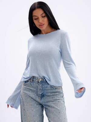 Malina Лонгслив 606821 1007г голубой