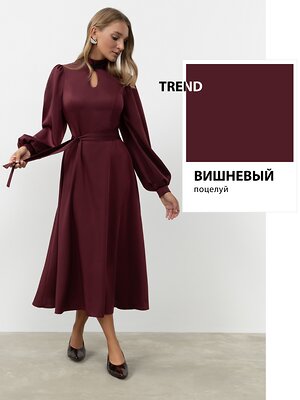 CHARUTTI Платье 606912 13267 Бордовый