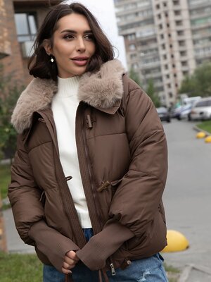 LT Collection Куртка 607311 Б16359-4М Коричневый