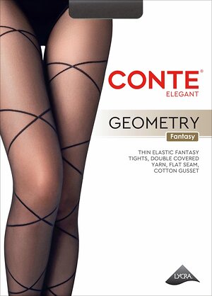 Conte elegant Колготки 607530 CONTE GEOMETRY 20 