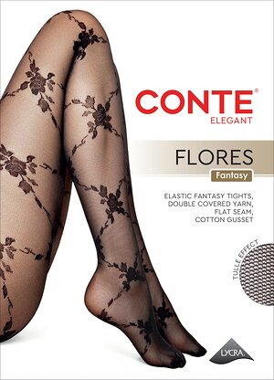 Conte elegant Колготки 607543 FANTASY FLORES 