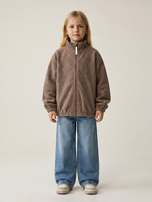 NIKASTYLE Толстовка 607867 4т40226 кофе