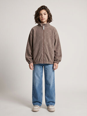 NIKASTYLE Толстовка 607935 4т40426 кофе