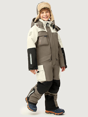 NIKASTYLE Комбинезон 608069 8з4326 серый песок