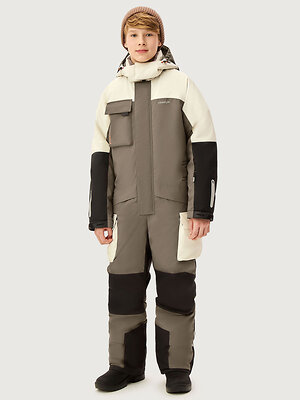 NIKASTYLE Комбинезон 608127 8з4526 серый песок