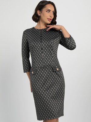 LT Collection Платье 608246 П16040-19М Серый