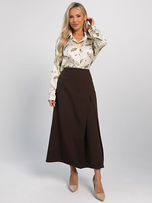 LT Collection Юбка 608251 Ю16268-10М шоколадный