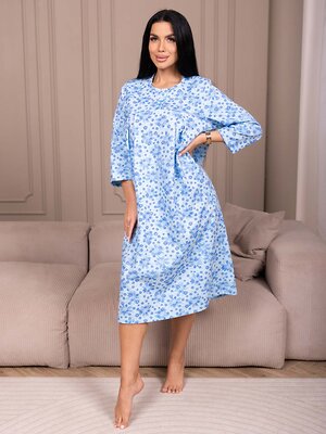 Текс-плюс Сорочка 608334 НФ-00250510 Голубой, синий