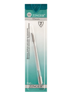 Zinger Шабер для маникюра двусторонний / B 150 S cvd12cm, лопатка, топорик 608585 5346 