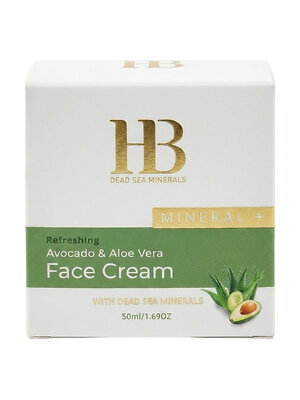 HB (Health & Beauty) Интенсивный крем для лица с авокадо и алоэ, 50 мл 608631 28635 