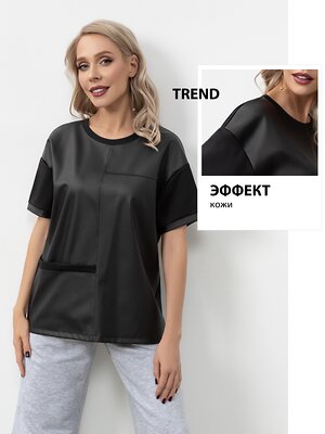 CHARUTTI Футболка 608947 13302 Черный