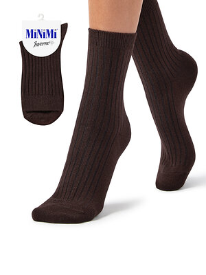 Minimi Носки 609313 MINI INVERNO 3302, WO+PC Cioccolata (Коричневый)