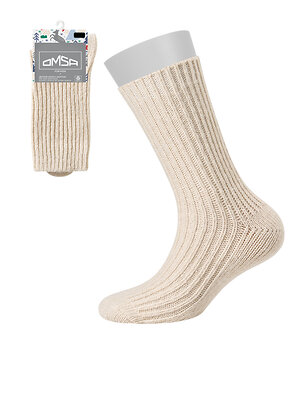 Omsa Носки 609321 OMSA kids   Calzino 21C10 с шерстью кролика, WA+PC Avorio (Молочный)