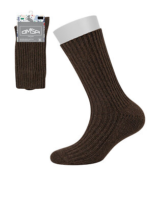 Omsa Носки 609322 OMSA kids   Calzino 21C10 с шерстью кролика, WA+PC Cioccolata (Коричневый)
