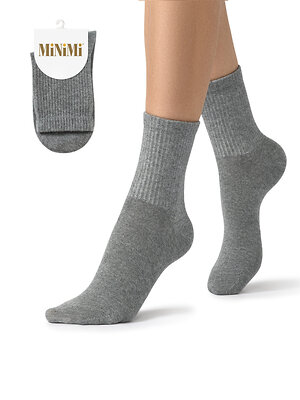 Minimi Носки 609338 MINI COTONE 1205 Grigio Melange (Серый)