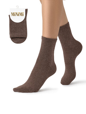Minimi Носки 609348 MINI COTONE 1205 Beige Scuro Melange (Бежевый)