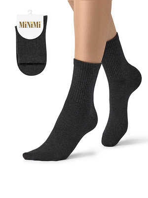 Minimi Носки 609349 MINI COTONE 1205 Grigio Scuro Melange (Серый)