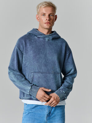 MARK FORMELLE Худи 609567 121803 ACID WASH на грозе