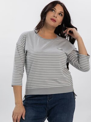 LT Collection Блуза 609834 Б16376-20М Серый