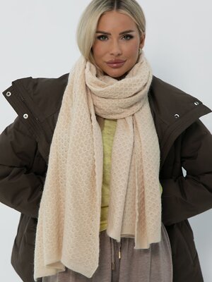 LT Collection Шарф 609846 ВП07-1М Бежевый
