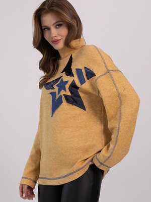 LT Collection Джемпер 610278 Б16327-1М Желтый
