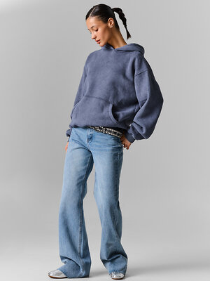 MARK FORMELLE Худи 610448 122524 ACID WASH на сером