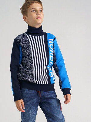 PLAYTODAY Свитер 178176 32111210 разноцветный,синий