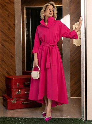 LT Collection Платье 611045 П16424-16М Розовый