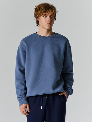 MARK FORMELLE Свитшот 611502 121901 ACID WASH на гризайле