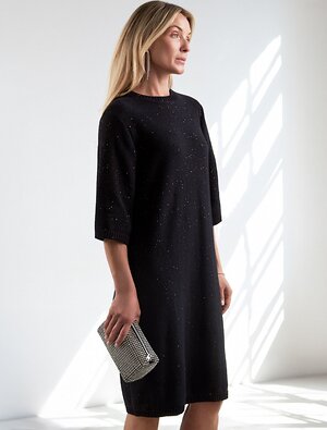 VILATTE Платье 611745 D32.118 черный