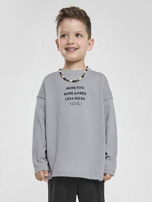 CROCKID Лонгслив 611925 МП 302892 серый