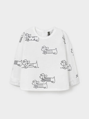 CROCKID Лонгслив 611959 МП 303081 молочный