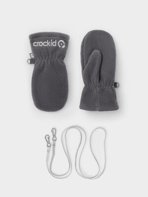 CROCKID Варежки 611991 ФЛ 10000/26/68 ГР антрацитовый