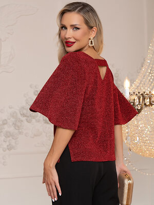 LT Collection Блуза 612647 Б16491-1М Красный