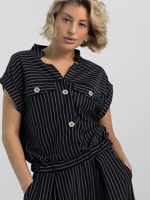 LT Collection Жилет 612895 Б16474-39М Темно-синий