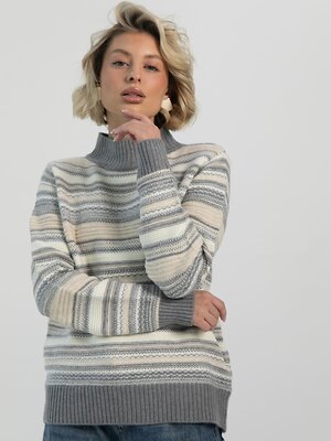 LT Collection Джемпер 612898 Б16499-12М Светло-серый