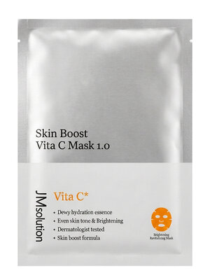 JMsolution Осветляющая тканевая маска с витамином С / Skin Boost Vita C Mask 1.0, 30 мл 613903 28620 