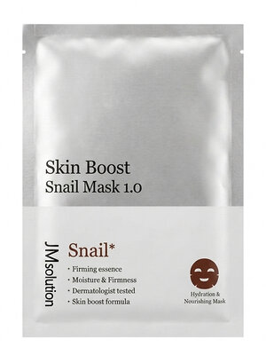 JMsolution Тканевая маска-бустер с муцином улитки / Skin Boost Snail Mask 1.0, 30 мл 613905 28619 