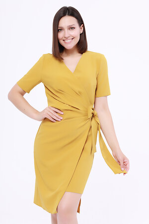 VISERDI Платье 106628 4297-грчч 450995 Горчичный